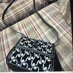 Tory Burch  black and white crossbody Photo 1
