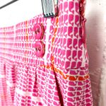 Vineyard Vines  Womens Whale Stripe Skirt Pink Buttons Size 2 Photo 4