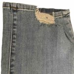 Kut From The Kloth Christine Jeans Straight Leg Stretch Denim Sz 18 Distressed Photo 5