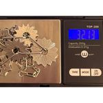 Christopher Banks Silver Tone Necklace Pink Enamel Flowers Paperclip Chain 22" Photo 4