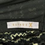 Savage X Fenty Black Geometric Lace Teddy Bodysuit Plus Size 2X Photo 5