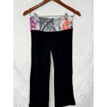 Lululemon  Tadasana Slit Crop Yoga Black Legging Size 4 Photo 6