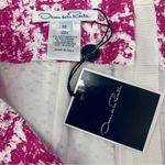 Oscar de la Renta  Tweed Pink and White Pocket skirt Photo 4