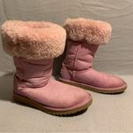 UGG  Australia Sheepskin Classic Short Light Pink Boots Size 4 Photo 2