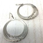 Sterling Silver  vintage hoops, 13.6g Photo 5