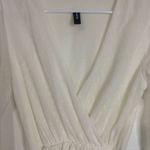 Chic White Long Sleeve Dress Photo 3