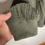 7 For All Mankind crinkle cotton henley top sz XS Photo 8