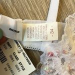 Frederick's of Hollywood BNWT Fredrick’s of Hollywood White Bridal Lace Sequin Bra Underwire 34 Bridal Photo 1