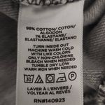  Gray Jeans Size 12 Loft The Girlfriend Gray Distressed Jeans Photo 7