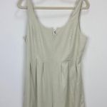 Madewell Wide Leg Jumpsuit Drapey Twill Muted Stone Beige Minimalist US 6 NWT Photo 7