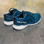 Salomon Sonic Ra Pro 402426 Women's Green Running Shoes Size 7 Photo 5