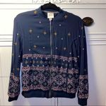 Knox Rose Stitched sweater Photo 0