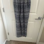 Diane Von Furstenberg  Black and White Geometric Jumpsuit Photo 2