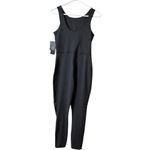 Move Theology Women's black Athletic Sporty Black and White Jumpsuit Sz M NWT Size M Photo 6