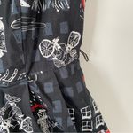 Modcloth Community Brunch Black Sleeveless Dog Print Shirtdress size small Photo 5