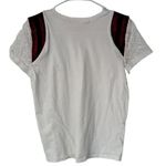 Rebellious One  Women's Pullover Short Lace Sleeve Crew‎ neck Top White size M Photo 1