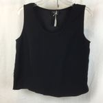 Yeohlee Black Sleeveless Basic Shell Top XL Photo 1