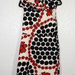 Anthropologie Leifsdottir x White Navy Abbey Rose Boutonniere Dress Size 6 Photo 9