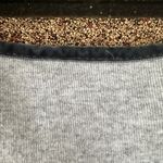 Knit Works Vintage Gray Ribbed Baby Tee Y2K Minimalist Style Medium Photo 6