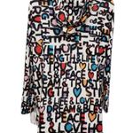 LuLaRoe AMBER PEACE STRENGTH HOPE LIFE DREAM BLESS STRONG HOODIE MULTI TOP 2XL Photo 3