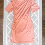 Showpo Blush Pink Front Knot Mini Dress Photo 8