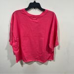 Free People NWT  FP Movement Inspire Logo T-Shirt in a pinkish graphic size XL Photo 7