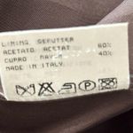 Zanella Vintage Women’s Size 8 Brown Wool Tweed Button Up Blazer Suit Jacket Photo 7