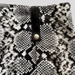 NWT VEDA Leather Snakeskin Crop High Rise Archive Pants Medium Retail $448.00 Photo 3