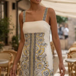 Loft Floral Print Sleeveless Dress Summer Mini Dress Casual Sundress Photo 0