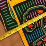 Luna Mola Panel Fabric Panama Animals Printed Vintage dress Size XL Photo 2