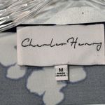 Charles Henry Charles‎ Henry Navy and White Floral wrap Dress size M long sleeve knee length Photo 4