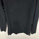 White House | Black Market White House Black Market Black Lace Back Sweater Women’s Size Large Elegant Photo 2
