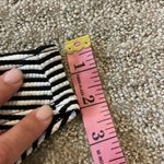 Xhilaration  Black and White Stripe Bikini Bottoms Photo 5