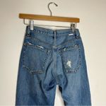 Boyish  Billy High Rise Tapered Leg Denim Jeans Starman Distressed Photo 6