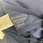 Athleta  Square Neck Bra Cup Tankini Top: Navy Dress Blue Photo 7