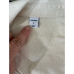 Old Navy Womens Ecru Western Style Button Down Shirt Size S Cotton Western Rodeo Photo 3