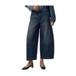 Pilcro  Anthropologie Curve High-Rise Tapered Barrel Jeans Size 27 Photo 4