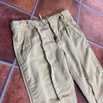 Free People  Beige Drawstring Waist Button Closure Casual Pants Size Small Photo 1