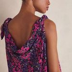 Free People Womens Bodysuit Bare It All Floral Print Lace Bottom Size Medium NWT Photo 5