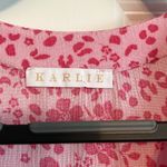 Karlie Flowy Floral Short Sleeve Blouse Photo 2