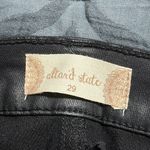Altar'd State Altar’d State women’s size 29 black skinny jeans shiny rayon nylon spandex blend Photo 5