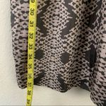 Banana Republic 100% silk v-neck animal print dress women’s Size 8 Photo 7