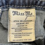 Miss Me  Womens 29 Jeans Signature Boot‎ Cut Denim Studded Embroidery Rhinestone Photo 16