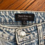 Juicy Couture Vince Destroyed Rhinestones straight leg jeans Photo 3
