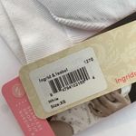 Ingrid And Isabel  White Seamless Drop Cut Nursing Bra NWT Photo 5