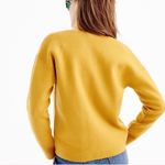 J.Crew  Yellow Off-the-Shoulder Sweater Photo 1