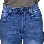 NYDJ Ami Skinny Jeans - Deep Indigo color cropped ankle great condition Size 6 Photo 1