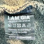 I am gia I.AM.GIA Brown Tie-Dye Tatiana Oversized Hoodie Streetwear Edgy Cozycore Size XS Photo 4