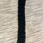 Black Homemade Macrame Chunky Lanyard Wristlet Photo 0