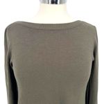 Telluride Clothing Co Olive Green Long Sleeve Pullover Sweater Size Small Photo 3